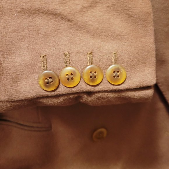 Daniel Hechter Vintage men's double-breasted Hungarian cashmere sportcoat blazer - Picture 3 of 14